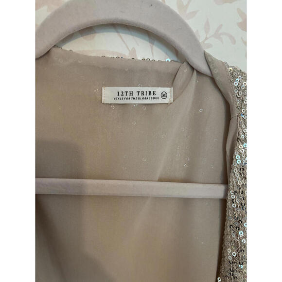 FALL SALE! NWOT 12th Tribe Sparkling Sequin Dress - Picture 4 of 9